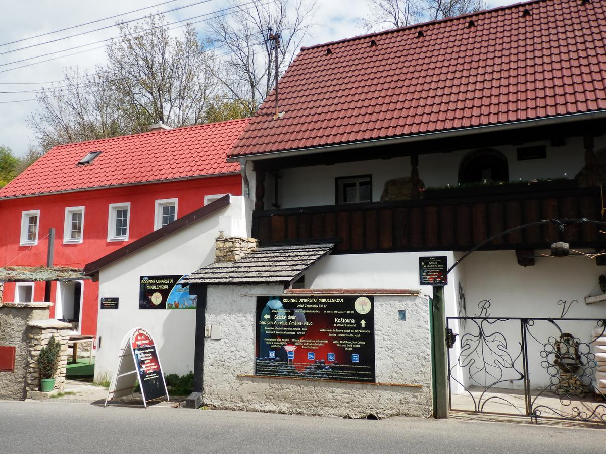 Rodinne Vinarstvi Mikulenkovi Velke Zernoseky Exterior foto